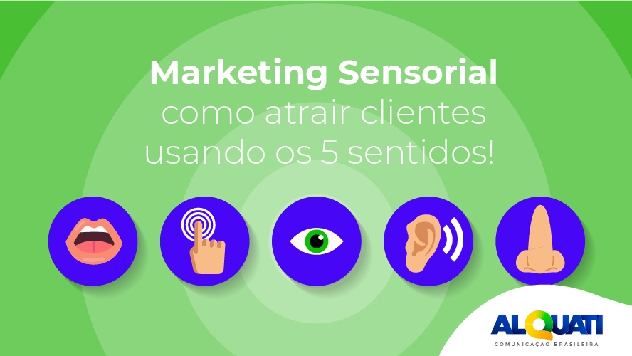 Uma imagem mostrando como atrair clientes usando marketing sensorial
