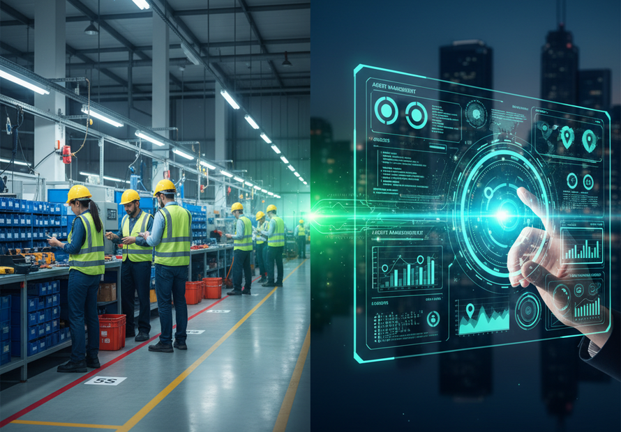 Como Otimizar a Gestão de Ativos na Indústria com a Metodologia 5S e Digitalização de Processos